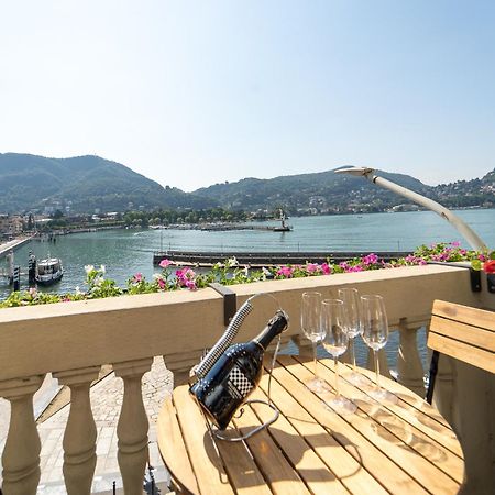 Appartamento Esclusivo Fronte Lago, In Centro A Como Con Garage ภายนอก รูปภาพ